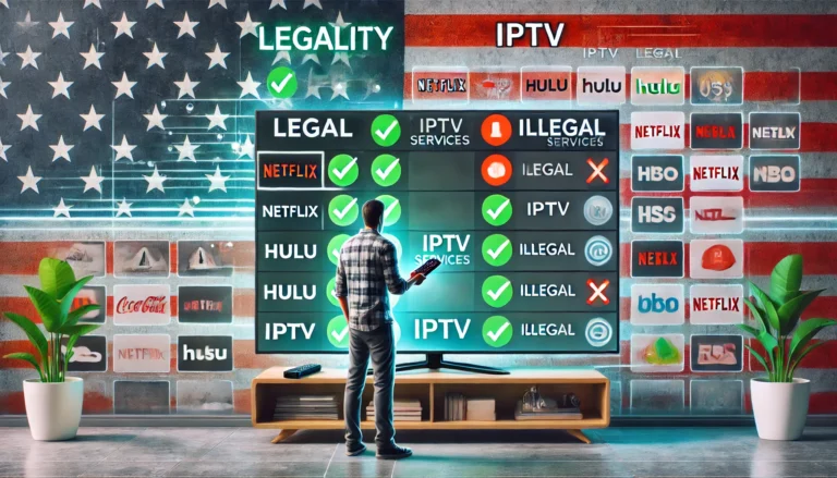 Is streaming IPTV illegal in the US?