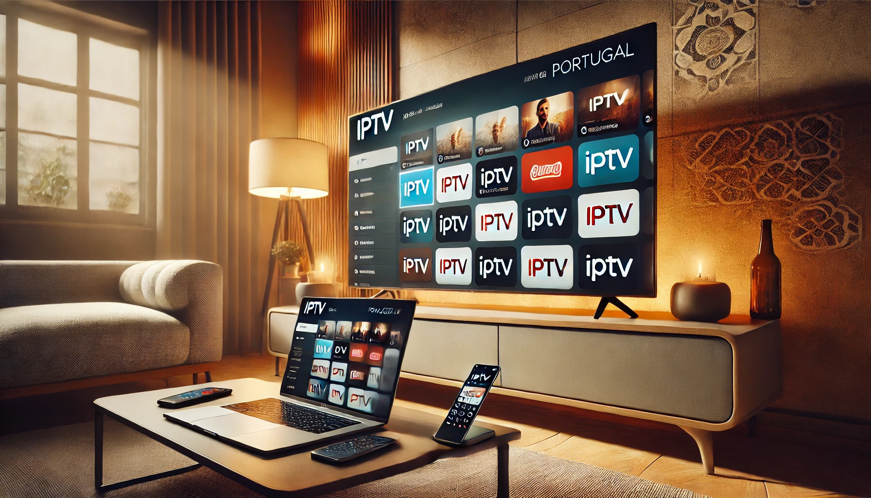 Como Funciona o IPTV em Portugal